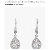 New Anne Klein Classics Cubic Zirconia Pear Shape