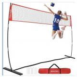 Volleyball Net, 12FT Training Set with 3-Level