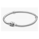 New PANDORA Moments Barrel Clasp Snake Bracelet