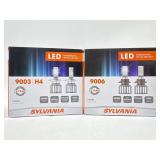 New Sylvania LEF power sports bulbs 4 bulbs total