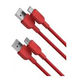 Anker USB A to USB C Cable, Charger Cord (2