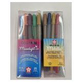 New lot of 2 SAKURA Gelly Roll pen sets -