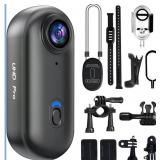 4K Mini Body Camera, Thumb POV Portable Body Cam