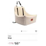 Dog Car Seat for Medium Sized Dog,Pet Travel Car