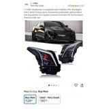 T T-ABC Headlamps Compatible with Cadillac ATS