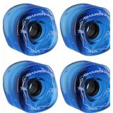 New DNA Transparent Sapphire Skateboard Wheels -