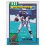 VINTAGE TROY AIKMAN Topps SUPER ROOKIE CARD