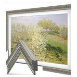 Frame My TV Deco TV Frames - Empire Silver Slim