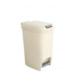 Zerodeko Bathroom Trash Can with Lid Pedal Step