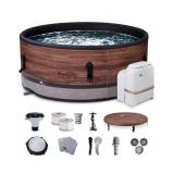 MSpa 6-Person Inflatable Hot Tub, Duet Round