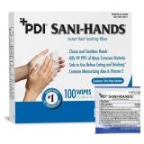 New Sani-Hands Hand Sanitizer Wipes 100 Packets