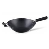 Ken Hom Carbon Steel Wok, 31cm, Excellence,