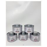 Lot Of 5 Caterpax Chafing Heat Fuel 4hrs Burn