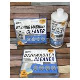 New 3pc Active Cleaning products- washing machine