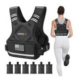 APEXUP Adjustable Weighted Vest, 12-18lb Vest
