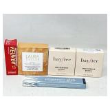 New cosmetics products powder, blush, eyeliner,