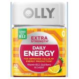 New OLLY Extra Strength Daily Energy Gummy,