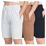 New Real Essentials 3 Pack: Womens Cotton Terry