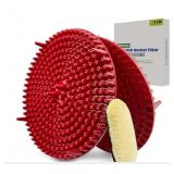 2 Pack 4-5 Gallon Car Wash Bucket Grit