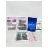 New Lash Products Extensions, Shampoo and Glue in