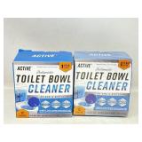 New (2) ACTIVE Automatic Toilet Bowl Cleaner