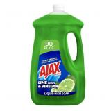 New Ajax Ultra Liquid Dish Soap Vinegar and Lime