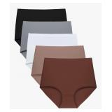 FallSweet No Show High Waist Briefs Underwear for