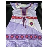 Size 6/7T Disney Themed Princess Dress for Girls