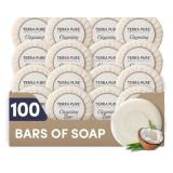 Terra Pure White Tea & Coconut Soap | Travel Size