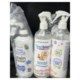 New 2 Ct CleanSmart Nursery & High Chair Cleaner,