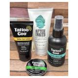 New 4pc Lot of Tattoo Aftercare Products- lotion,