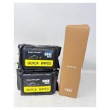 New Shoe Wipes ï¿½ 2 Pack (60 Count) Disposable,