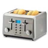 Toastmaster 4-Slice Digital Toaster - Stainless