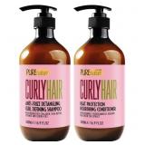 Curly Hair Shampoo and Conditioner Set - Sulfate