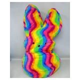 New Peeps Rainbow Bunny plush stuffed animal