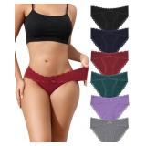 New LEVAO Womens Underwear Cotton Cheeky Bikini