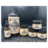 Johnny slicks lot that includes beard oil body