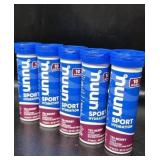 New Lot of 5, Nuun Sport Electrolyte Tablets with