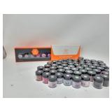 Large Lot Of Nail Dip Powders Some Sampled & New