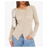 New Cicy Bell Womens Long Sleeve Asymmetrical Top
