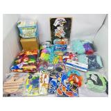 Large Lot of Items For Children! Chalk, toys,