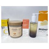 Health and beauty face care products vitamin C,