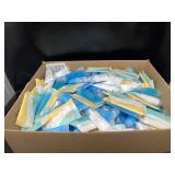 New huge box of assorted travel size shampoo
