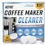 New Sealed Active Coffee Machine Cleaner Descaler