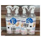 4pc CleanSmart disinfectant spray 16oz, New But