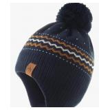 2 PCs Moon Kitty Baby Boys Hats Toddler Beanies