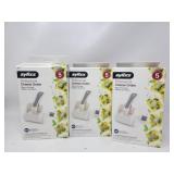 Lot Of 3 Zyliss Classic Rotary Cheese Grater -
