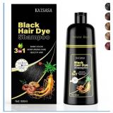 New Black Hair Dye Shampoo 3 in 1, Hair Color