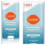 New Lume Whole Body Deodorant - Invisible Cream