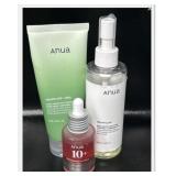 Lot of 3 Anua Products, Includes ANUA
